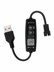 Огонек OG-LDL44 LED контроллер USB 5В (Bluetooth, RGB, 3PIN)